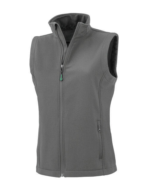 Result Ladies Recycled 2 Layer Printable Softshell Bodywarmer - RS902F