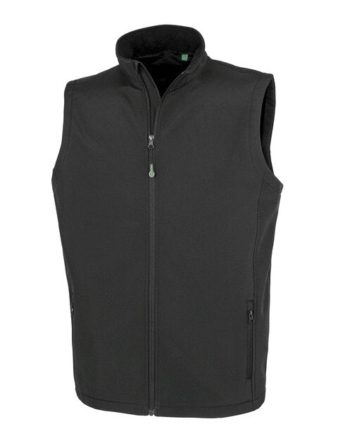 Result Recycled 2 Layer Printable Softshell Bodywarmer - RS902M