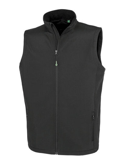 Result Recycled 2 Layer Printable Softshell Bodywarmer - RS902M