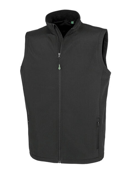 Result Recycled 2 Layer Printable Softshell Bodywarmer - RS902M