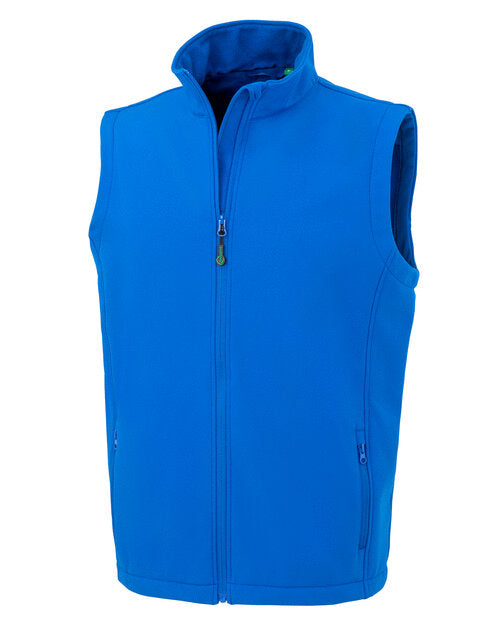 Result Recycled 2 Layer Printable Softshell Bodywarmer - RS902M