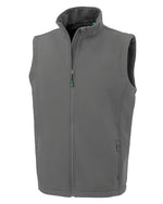 Result Recycled 2 Layer Printable Softshell Bodywarmer - RS902M - thumbnail 9