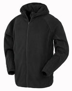 Result Hooded Recycled Microfleece Jacket - RS906M - thumbnail 3