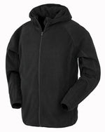Result Hooded Recycled Microfleece Jacket - RS906M - thumbnail 2