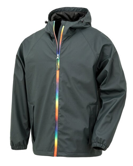 Result Prism Pu Waterproof Jacket With Recycled Backing - RS908M