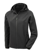 Result Ladies Recycled 3 Layer Printable Hooded Softshell - RS911F - thumbnail 1