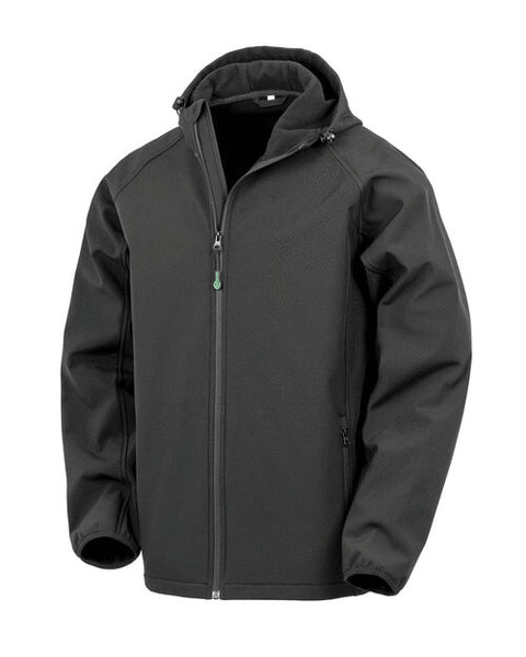 Result Recycled 3 Layer Printable Hooded Softshell - RS911M