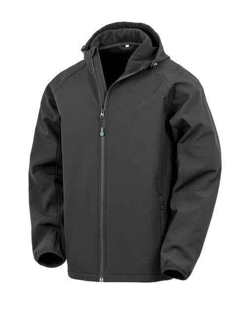 Result Recycled 3 Layer Printable Hooded Softshell - RS911M