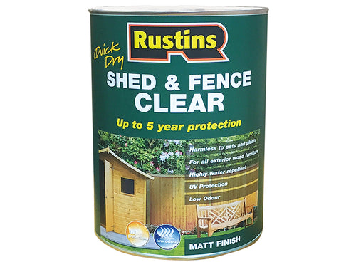 Quick Dry Shed and Fence Clear Protector