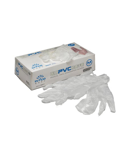 Result PPS Protective Clear Vinyl Gloves 100Pk - RV010M
