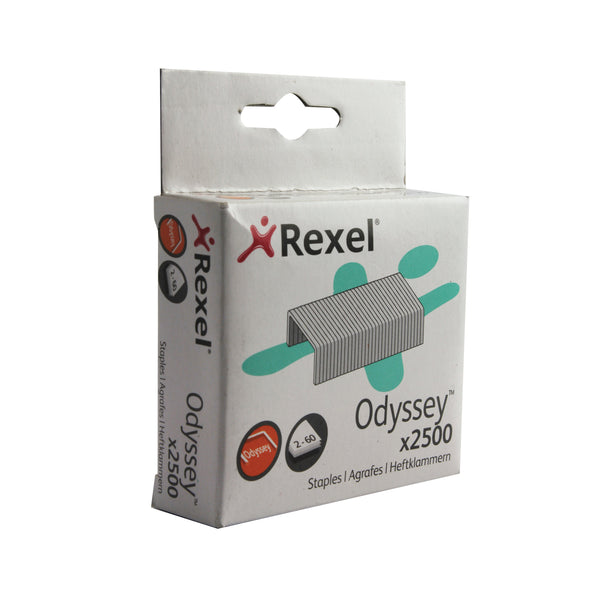 Rexel Odyssey Heavy Duty Staples 2-60 – (Pack of 2500)