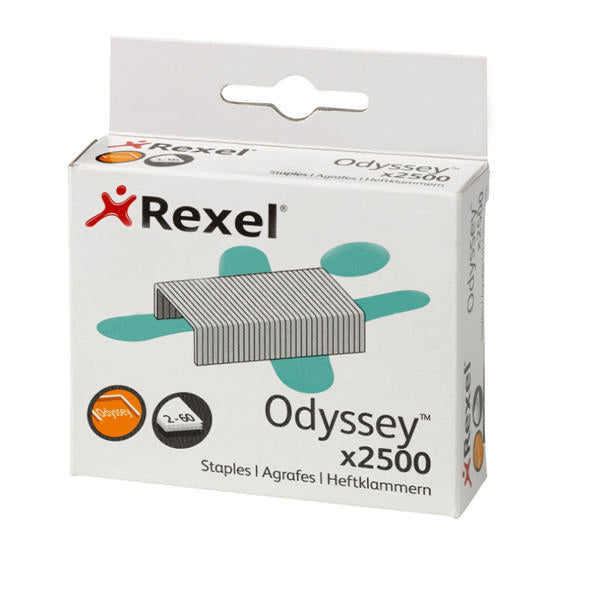Rexel Odyssey Heavy Duty Staples 2-60 – (Pack of 2500)