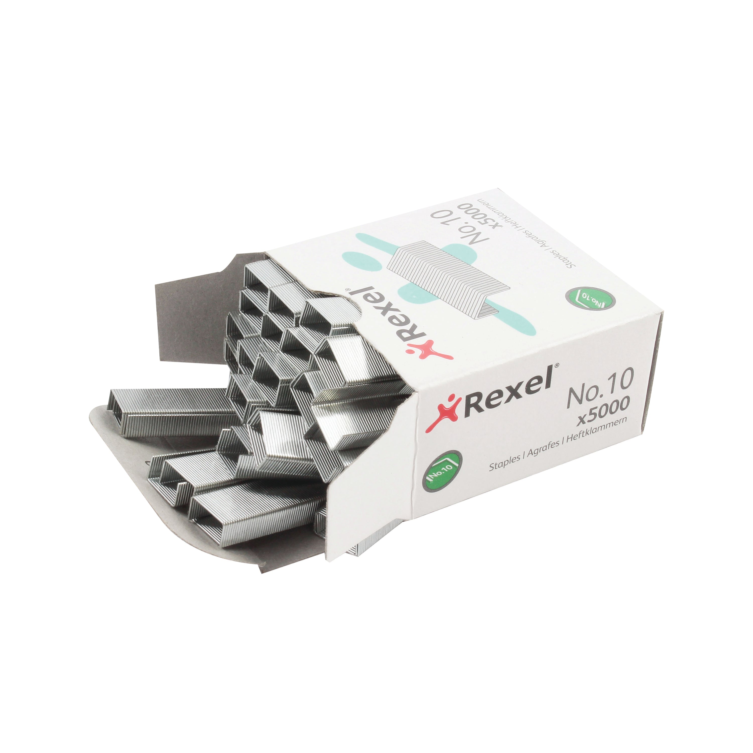 Rexel No.10 Metal Staples 5mm – (Pack of 5000)