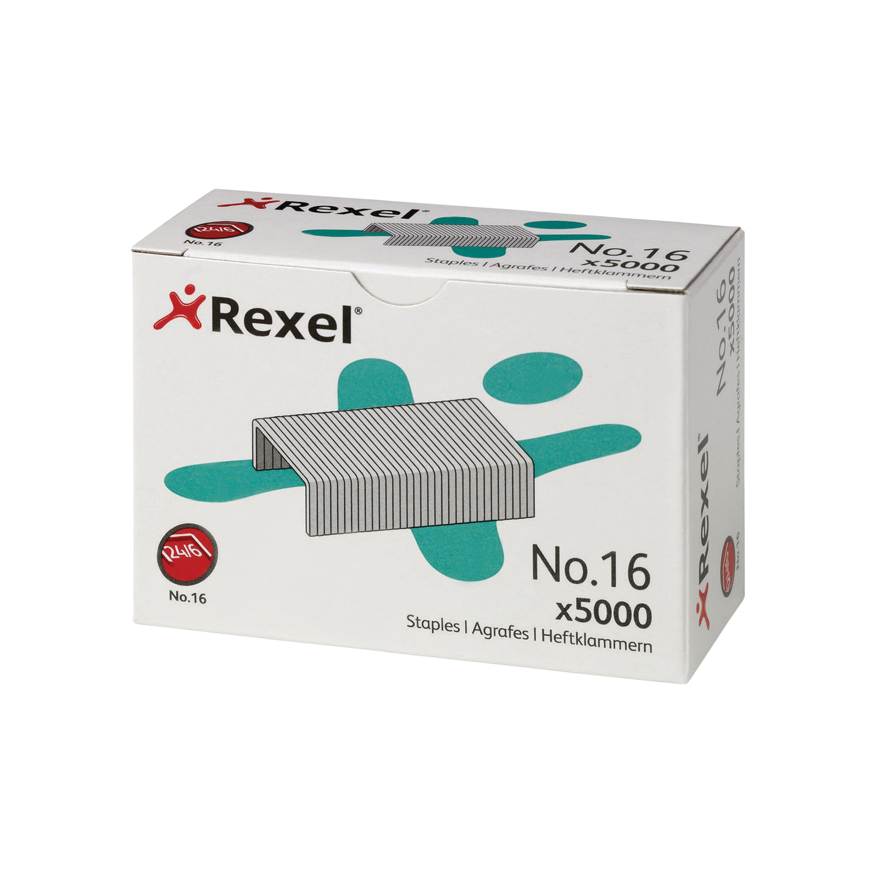 Rexel Choices No 16 Staples 6mm – (Pack of 5000)