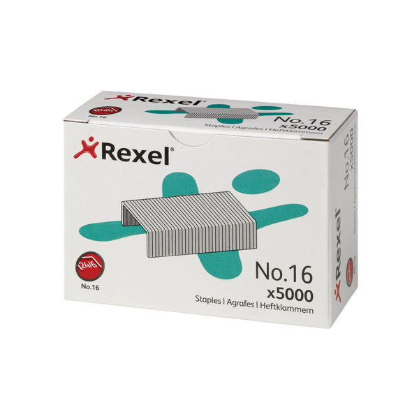 Rexel Choices No 16 Staples 6mm – (Pack of 5000)