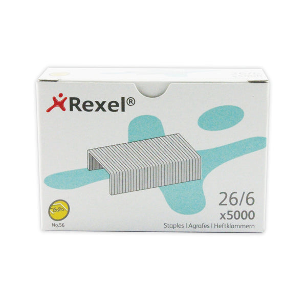 Rexel Choices No 56 Staples 6mm – (Pack of 5000)