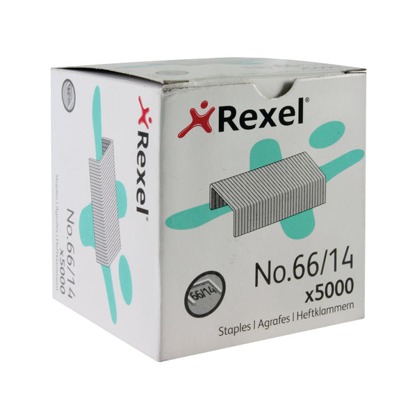 Rexel No 66 Staples 14mm – (Pack of 5000)