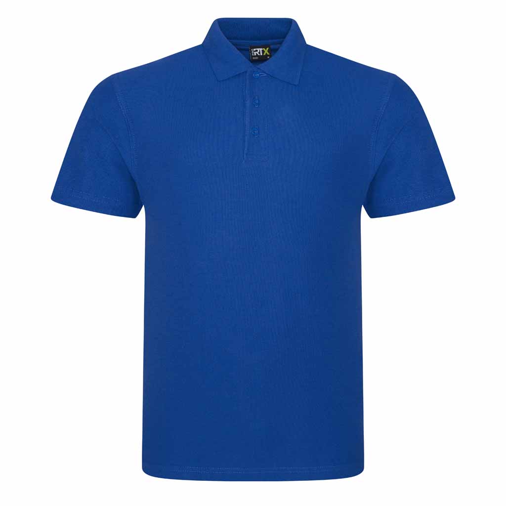 Pro RTX Unisex Polycotton Polo Shirt - RX101 (Cont) - [CLEARANCE]
