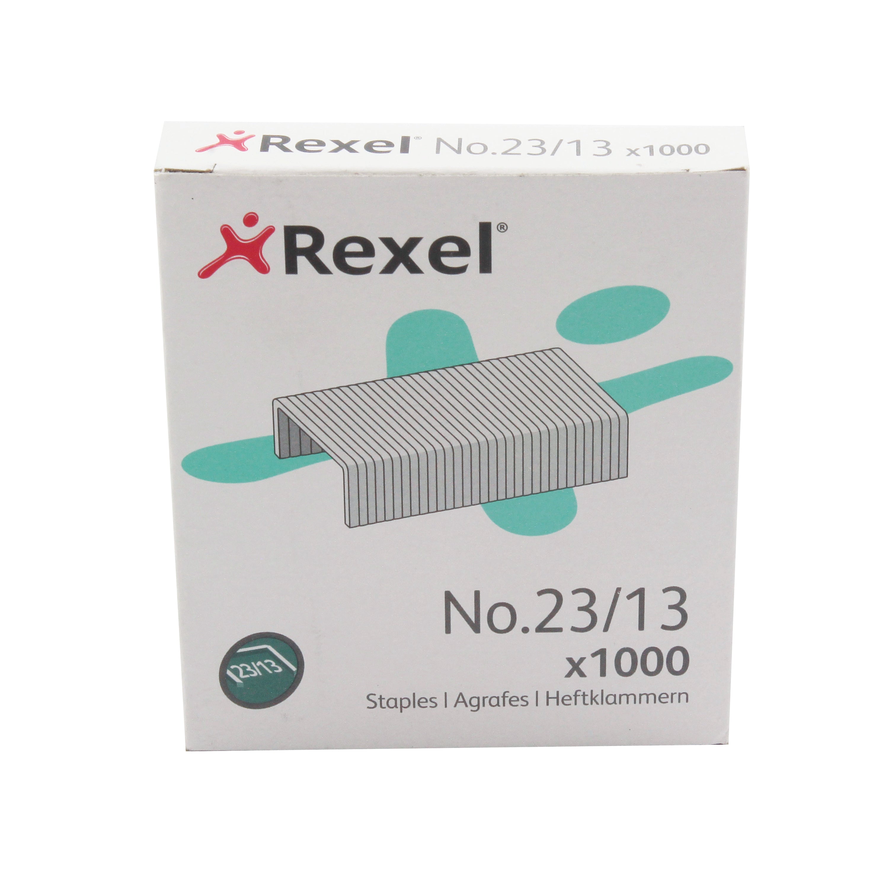 Rexel No 23 Staples 13mm – (Pack of 1000)