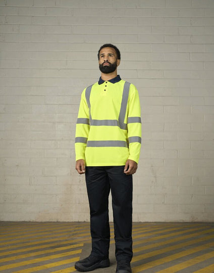 Pro RTX High Visibility Hv Long Sleeve Polo - RX715M