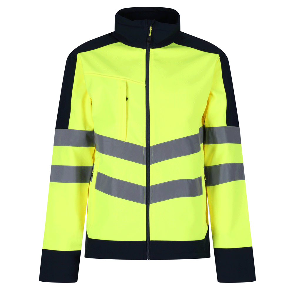 Regatta Hi-Vis Pro Softshell Jacket - [CLEARANCE]