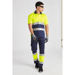 Portwest Hi-Vis Lightweight Contrast Polo Shirt Short Sleeved - thumbnail 16