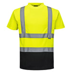 10x Embroidered Workwear Portwest Hi-Vis T-Shirts Bundle - thumbnail 3