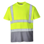 Portwest Hi-Vis Contrast T-Shirt Short Sleeved - thumbnail 4