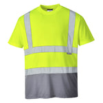 10x Embroidered Workwear Portwest Hi-Vis T-Shirts Bundle - thumbnail 5