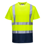 10x Embroidered Workwear Portwest Hi-Vis T-Shirts Bundle - thumbnail 4