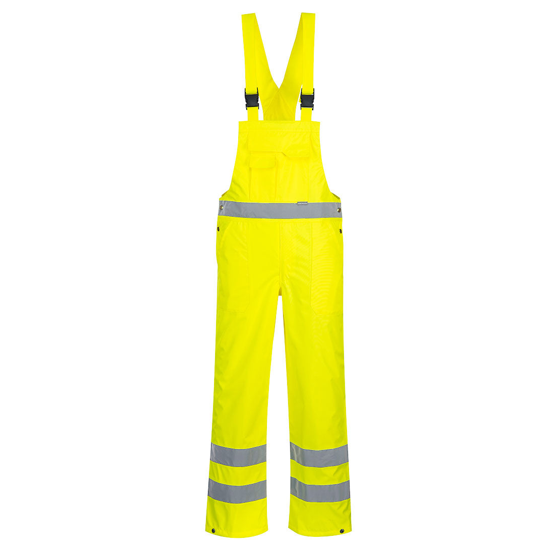 Portwest Hi-Vis Breathable Rain Bib and Brace