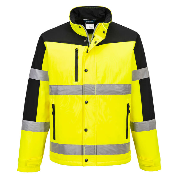 Portwest Hi-Vis Contrast Softshell
