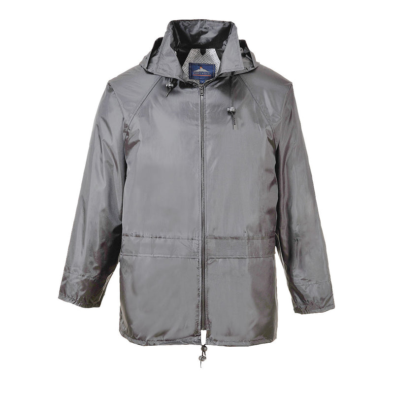 Portwest Classic Rain Jacket in Grey