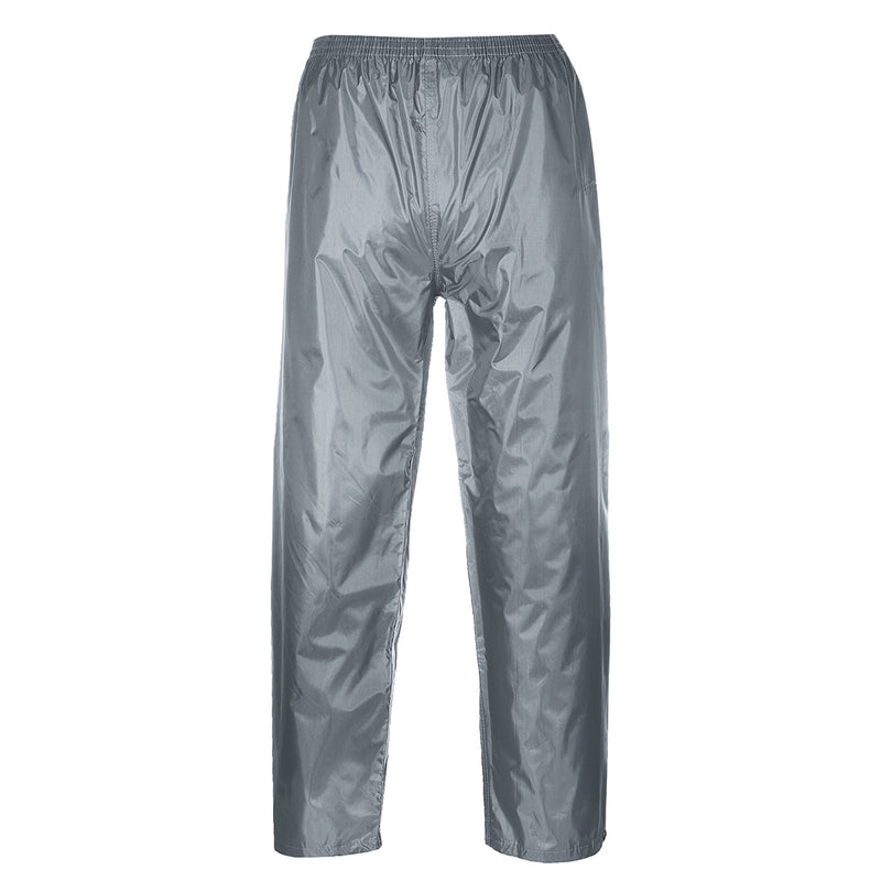 Dark green Portwest S441 rain trouser designed for durability and rain protection