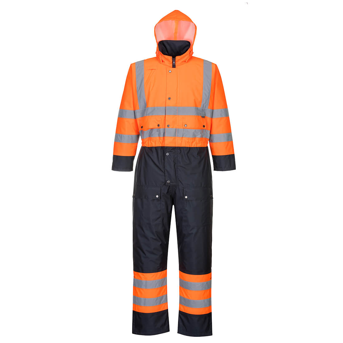 Portwest Hi-Vis Contrast Winter Coverall - S485 - [CLEARANCE]