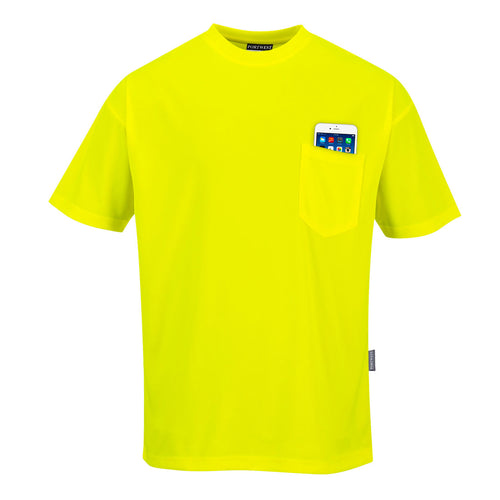 Portwest Day-Vis Pocket Short Sleeve T-Shirt - S578