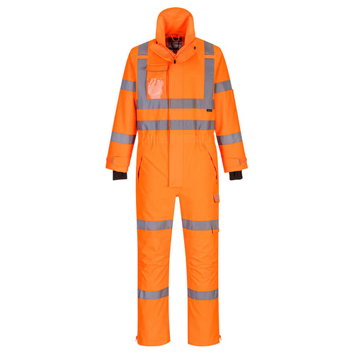 Portwest Hi-Vis Extreme Rain Coverall - [CLEARANCE]