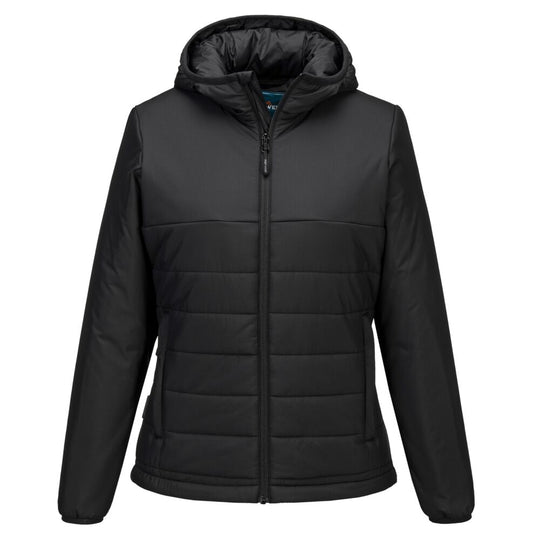 Portwest Professional Women's Hooded Insulated Baffle Jacket