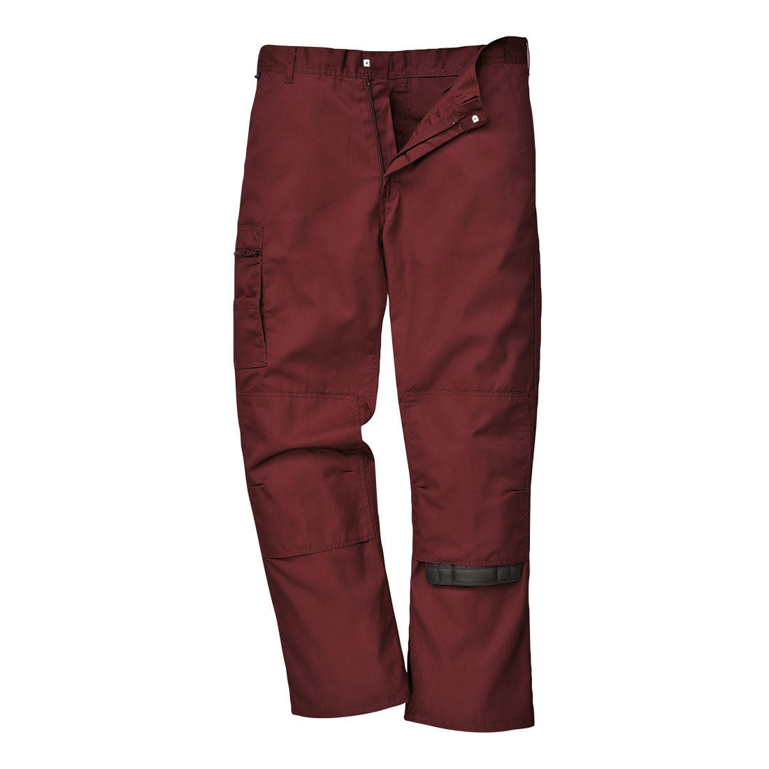 Portwest Bradford Trousers in maroon