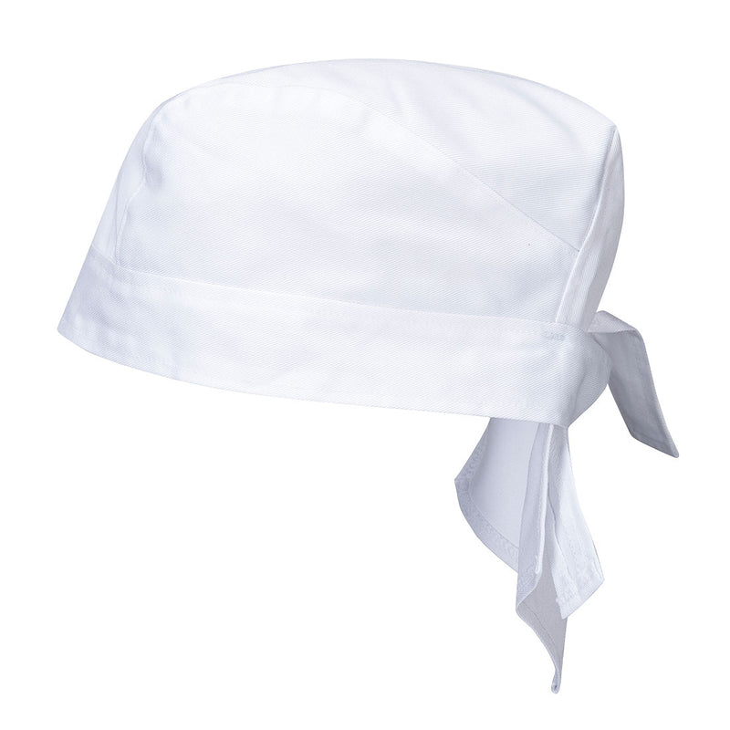 White short-sleeve chef coat with snap front and clean, hygienic workwear finish