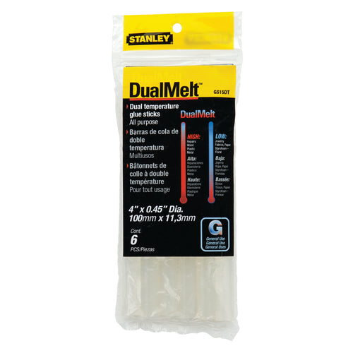 Stanley Dual Melt Glue Stick 4 Inch (Pack of 24) 0-GS20DT