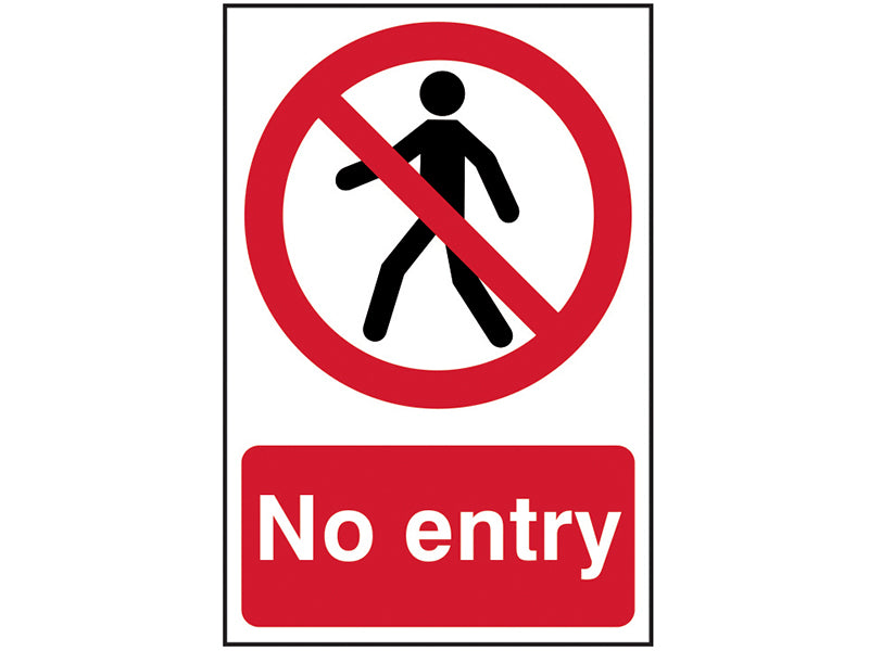 Sign: No Entry