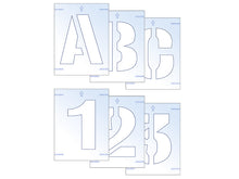 Scan Letter & Number Stencil Kit