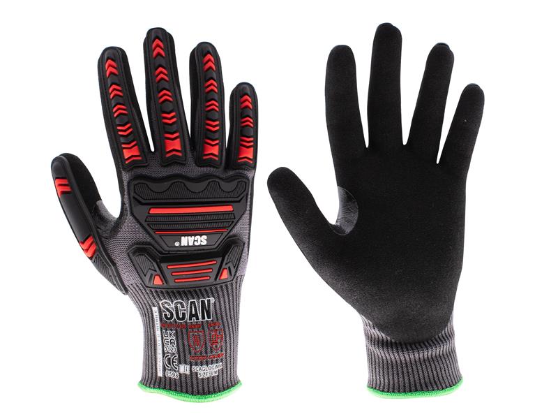 Nitrile Palm Impact Cut D Gloves -  GRPSCAGLOCIMM