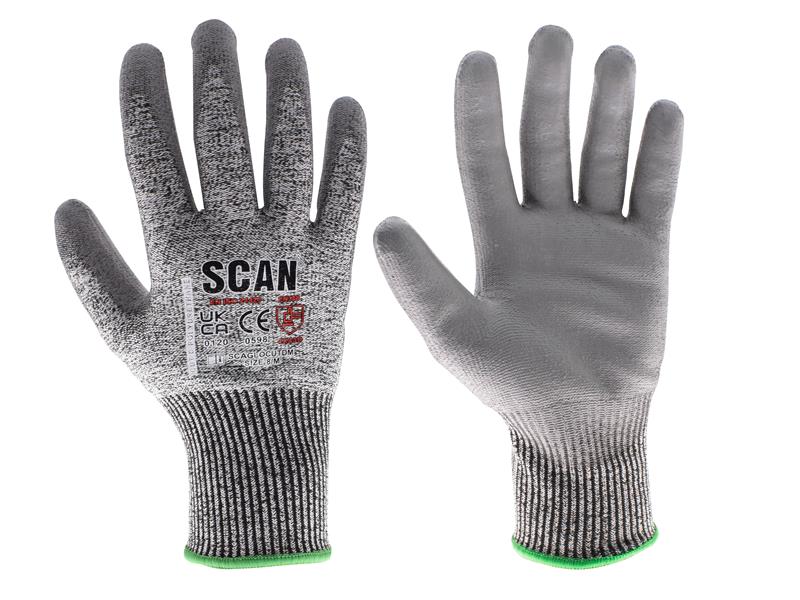 PU Palm Cut D Gloves -  GRPSCAGLOCUTDM