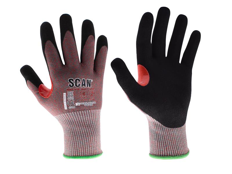 Nitrile Palm Cut F Gloves -  GRPSCAGLOCUTFM