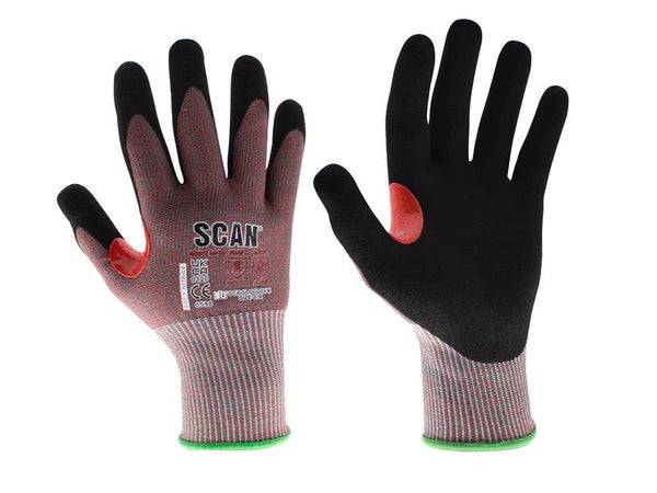 Nitrile Palm Cut F Gloves -  GRPSCAGLOCUTFM