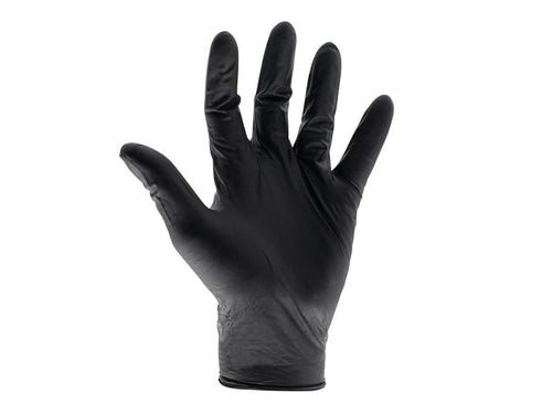 Heavy-Duty Nitrile Disposable Gloves, Black -  GRPSCAGLODNHDM