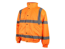 Scan Hi-Vis Orange Bomber Jacket