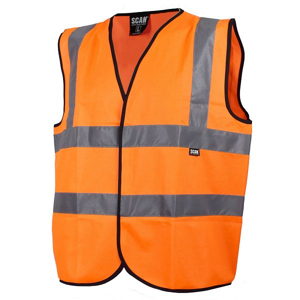 Scan Hi-Vis Orange Waistcoat
